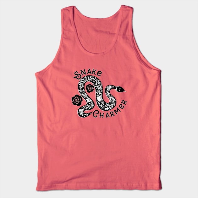 Snake Charmer Tank Top by LittleBunnySunshine